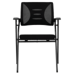 Посетителски стол Carmen 1709 - черен