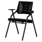 Посетителски стол Carmen 1709 - черен