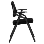 Посетителски стол Carmen 1709 - черен