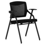 Посетителски стол Carmen 1708 - черен