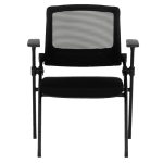 Посетителски стол Carmen 1707 - черен