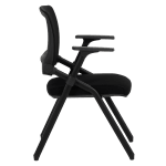 Посетителски стол Carmen 1707 - черен