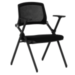 Посетителски стол Carmen 1706 - черен