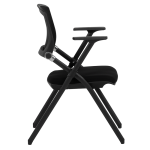 Посетителски стол Carmen 1706 - черен