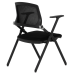 Посетителски стол Carmen 1706 - черен