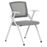 Посетителски стол Carmen 1702-1 - сив