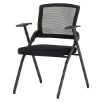 Посетителски стол Carmen 1702 - черен