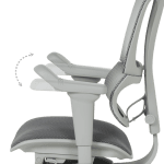 Ергономичен стол ERGOHUMAN IOO ULTRA - сива рамка - сив