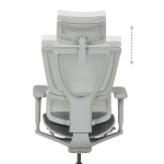 Ергономичен стол ERGOHUMAN IOO ULTRA - сива рамка - сив