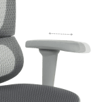 Ергономичен стол ERGOHUMAN IOO ULTRA - сива рамка - сив