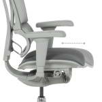 Ергономичен стол ERGOHUMAN IOO ULTRA - сива рамка - сив