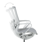 Ергономичен стол Carmen Libode - Светлосив