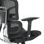 Ергономичен стол Carmen 7902 - черен