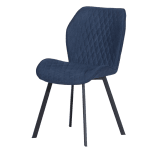 Трапезен стол Carmen Fano - Тъмносин