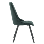 Трапезен стол Carmen Atlanta - Тмнозелен