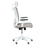 Ергономичен стол Carmen 7588 - бежов