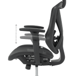 Ергономичен стол CAEN - черен