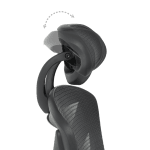 Ергономичен стол CAEN - черен