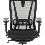 Ергономичен стол COLOMBO - черен