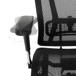 Ергономичен стол COLOMBO - черен