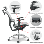 Ергономичен стол DELTA - бял