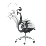 Ергономичен стол DELTA - бял