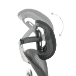 Ергономичен стол DOLE - черен