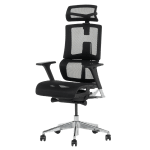 Ергономичен стол FRANCA - черен