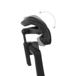 Ергономичен стол FRANCA - черен