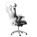 Ергономичен стол FRANCA - черен