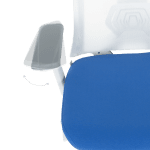 Ергономичен стол TATUI - син