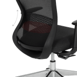 Ергономичен стол NIDAU - черен