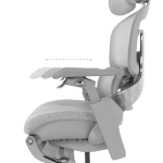 Ергономичен стол DOLE W - сив