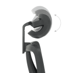 Ергономичен стол GAP - черен