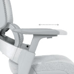 Ергономичен стол LYON - сив