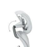 Ергономичен стол LYON - сив