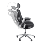 Ергономичен стол MANA - черен