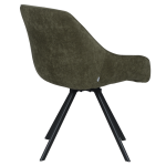 Трапезен стол Carmen Marsala - маслено зелен