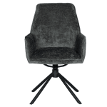 Трапезен стол Carmen Prato - Tъмносив