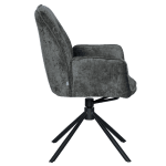 Трапезен стол Carmen Prato - Tъмносив