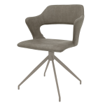 Трапезен стол Carmen Rapla 1 - Сив 108