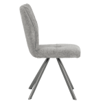 Трапезен стол Carmen Maldon 2 - Сив R 07