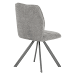 Трапезен стол Carmen Maldon 2 - Сив R 07