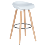 Бар стол Carmen Eridu - Бял