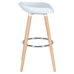 Бар стол Carmen Eridu - Бял