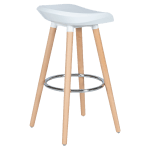 Бар стол Carmen Eridu - Бял