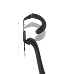 Ергономичен стол ONEX - черен