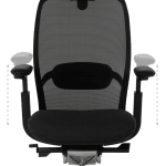 Ергономичен стол ONEX - черен