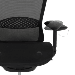 Ергономичен стол STANS - черен