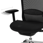 Ергономичен стол STANS - черен